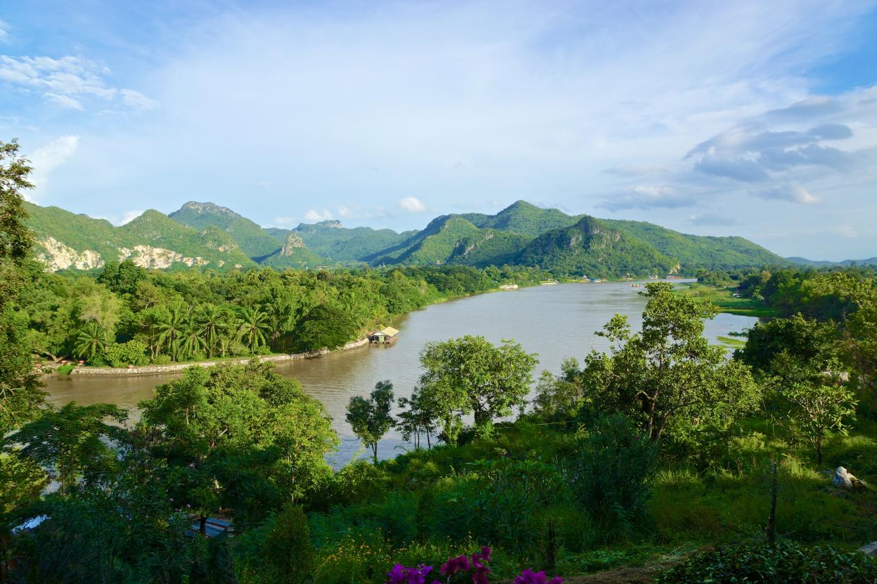 Aerial view of Thailand forest. Photo by Uwe Schwarzbach/Flickr